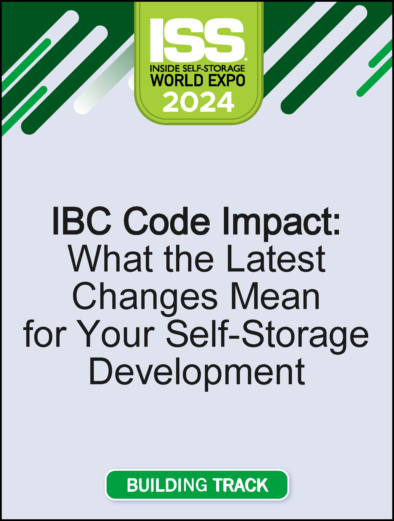 Video Pre-Order - IBC Code Impact: What the Latest Changes Mean for Your Self-Storage Development